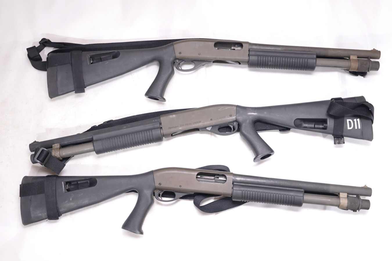 REMINGTON 870 Police Magnum 12 Gauge Police Trade-in Pistol Grip Shotguns with 14 Inch Barrel